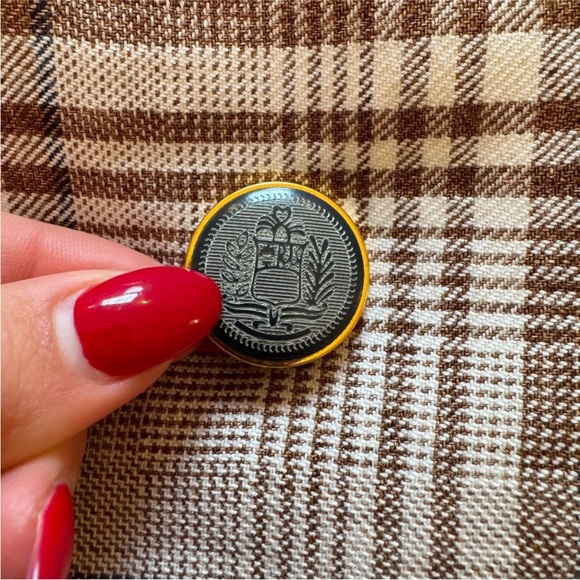 Veronica Beard Viva Dickey Jacket Brown Plaid Blazer - Picture 12 of 15